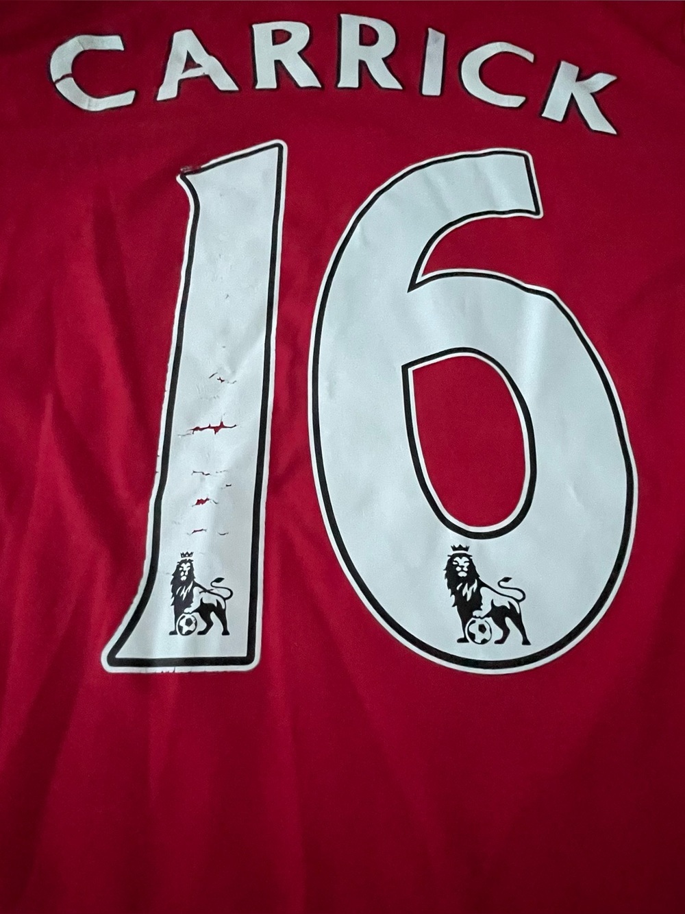 adidas Manchester United Carrick #16 Soccer Jersey & Shorts Set Men’s Size L - Picture 8 of 16
